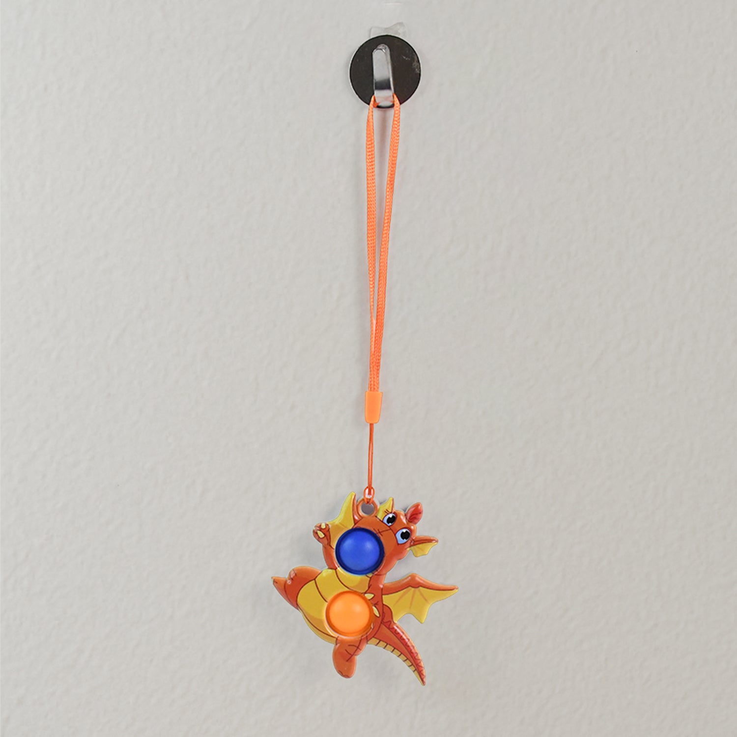 2-Bubble Dragon-Shaped Push Pop Fidget Toy with Strap (1 Pc) 2-Bubble Dragon-Shaped Push Pop Fidget Toy with Strap (1 Pc)
